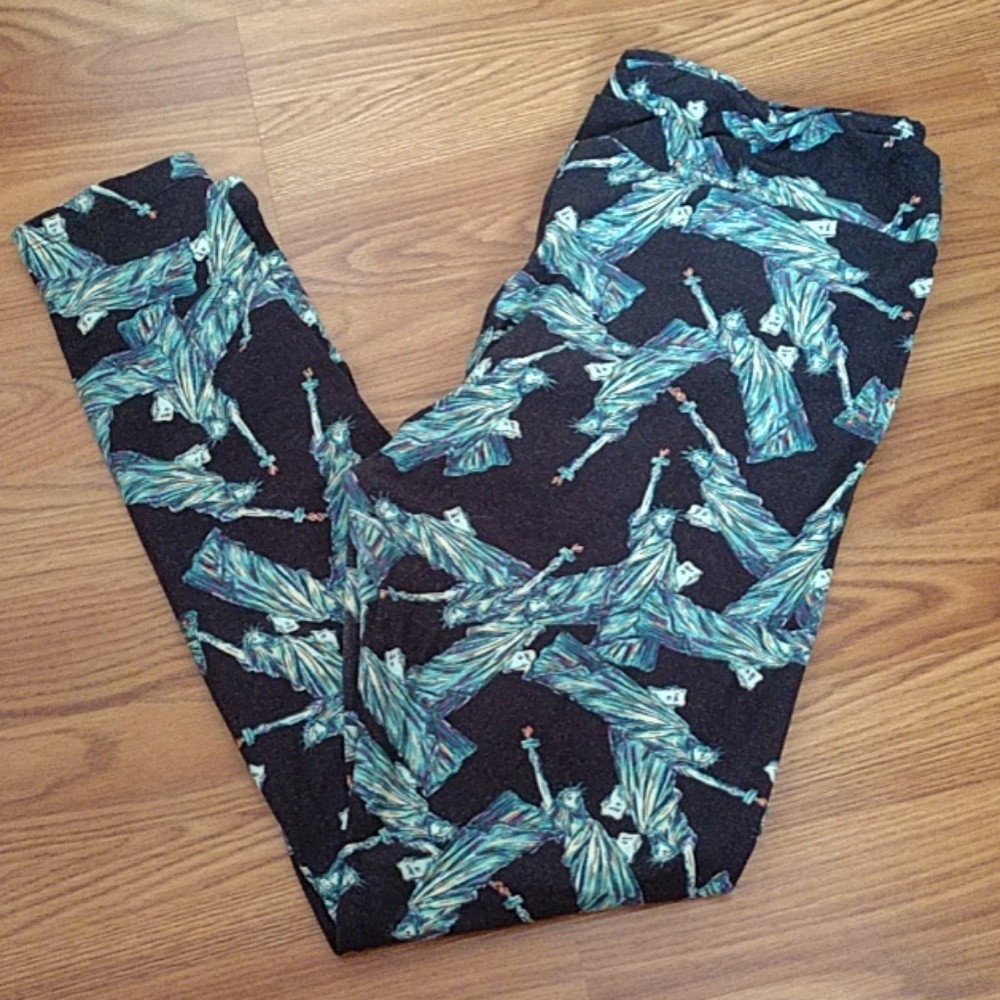 Lularoe statue of liberty leggings